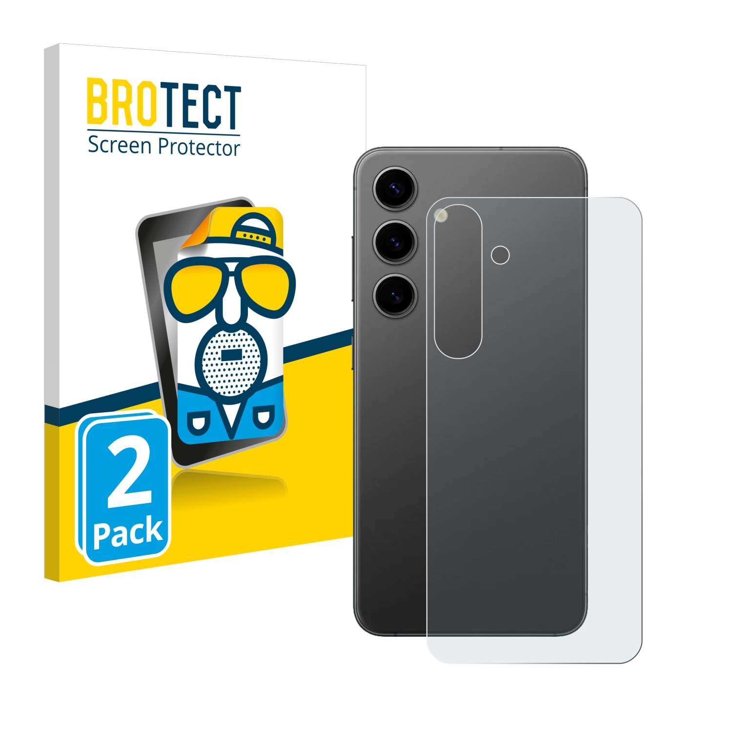 BROTECT 2x Galaxy Samsung Plus) matte Schutzfolie(für S24