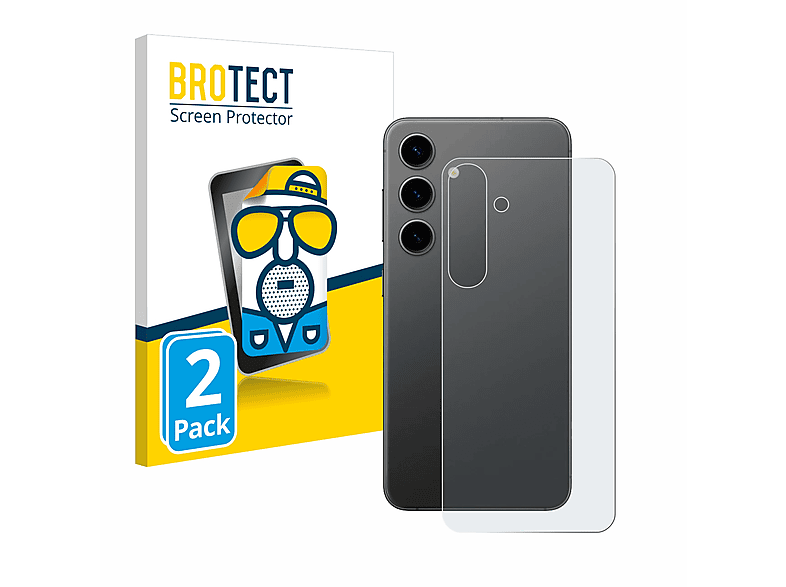 BROTECT Schutzfolie(für matte Plus) 2x Galaxy S24 Samsung