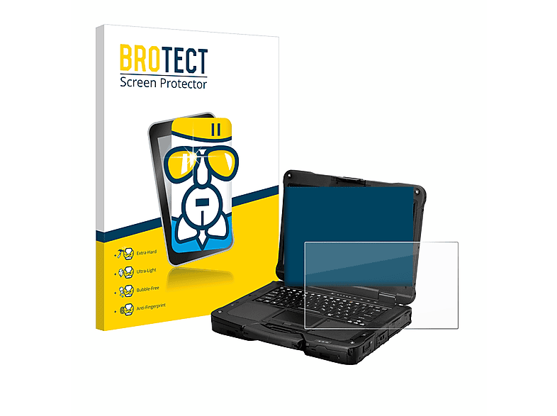 BROTECT Airglass klare Schutzfolie(für Panasonic Toughbook FZ-40)