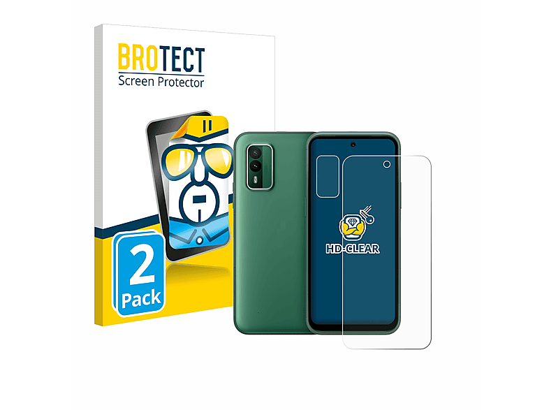 Nokia 2x Schutzfolie(für BROTECT XR21) klare