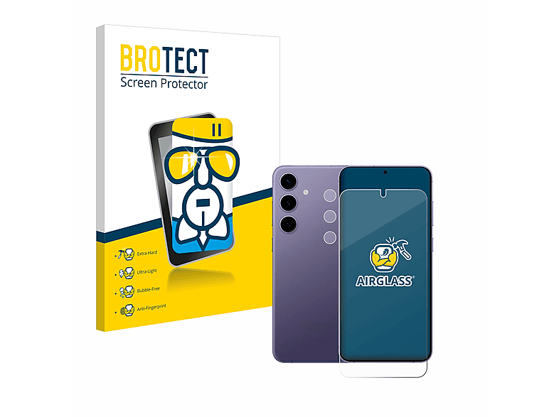 BROTECT Airglass Schutzfolie(für klare Plus) Samsung S24 Galaxy