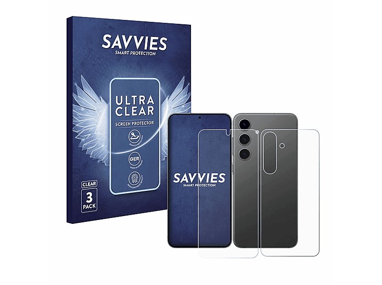 Galaxy SAVVIES klare S24) 6x Samsung Schutzfolie(für