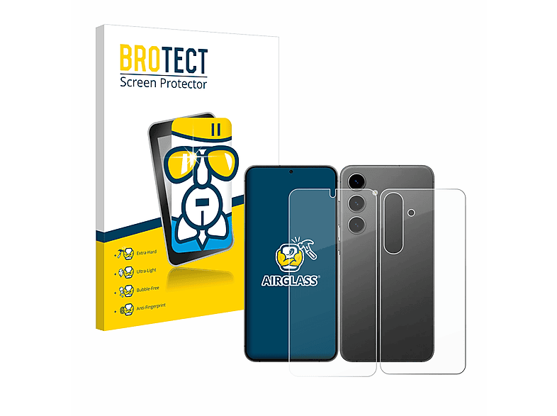 Samsung Schutzfolie(für BROTECT S24) Galaxy klare Airglass