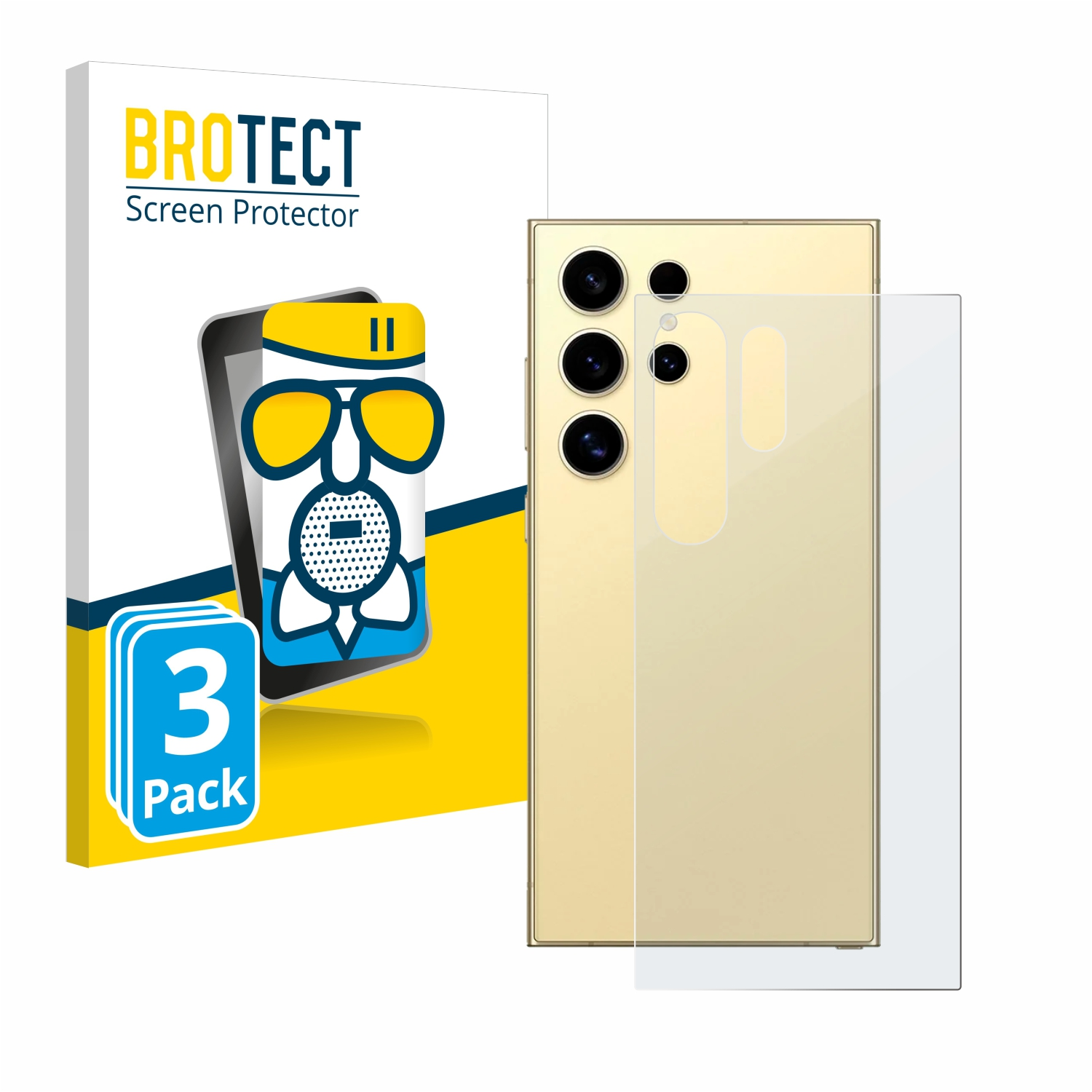 Ultra) S24 BROTECT Samsung Galaxy 3x Schutzfolie(für matte Airglass