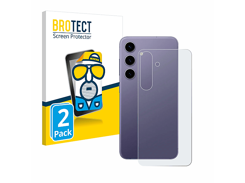 BROTECT 2x matte Galaxy Samsung S24) Schutzfolie(für