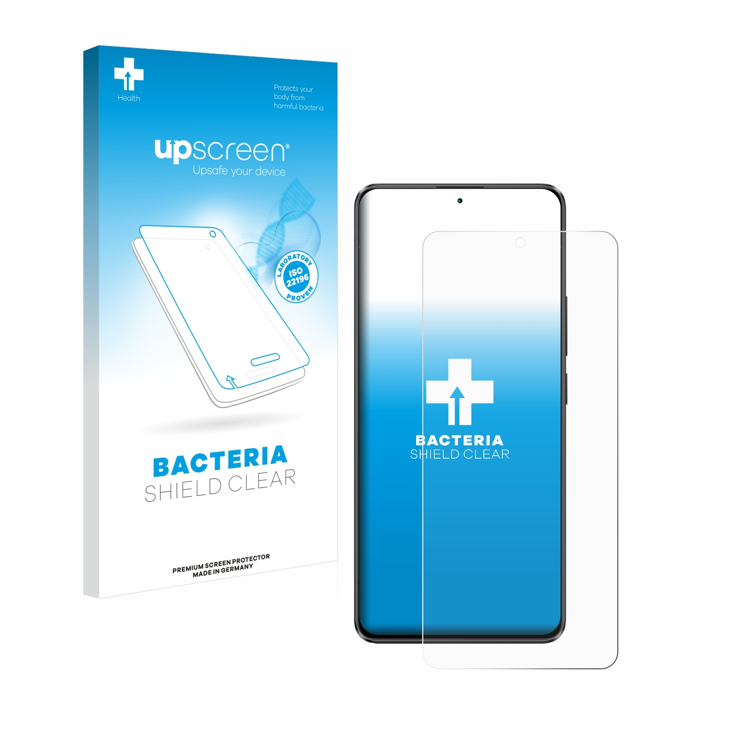 UPSCREEN antibakteriell klare Schutzfolie(für Xiaomi Poco X6)