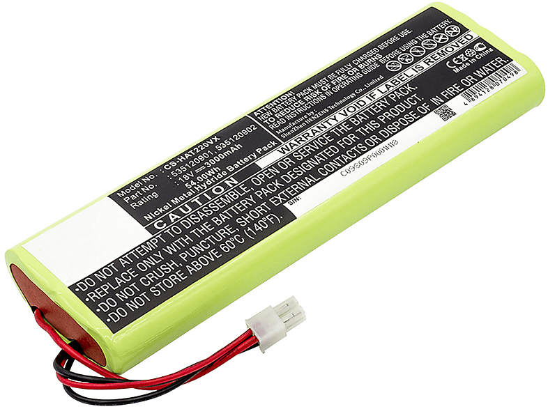 2x Vhbw NiMH Batterie 2000mAh  18V  Pour Tondeuse à Gazon Robot Tondeuse Husqvarna Automower 210c 220ac 230acx 260acx G2 2004 2006 Sh 83800835
