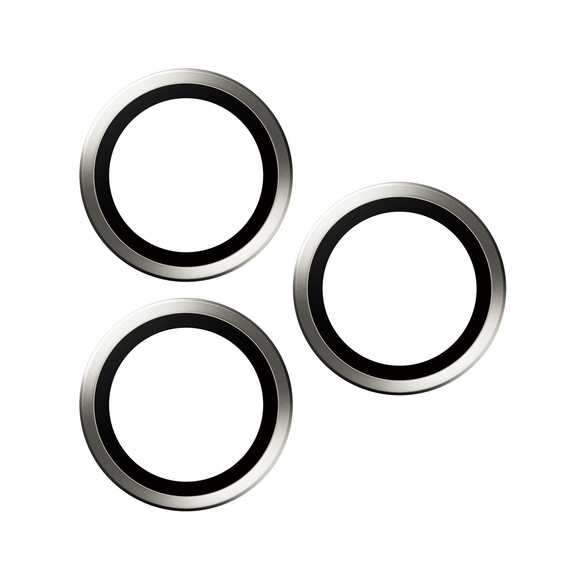 PANZERGLASS Hoops™ | Weißes Kameraschutz(für Max) 15 | Pro iPhone Metall Kameraschutz Apple Pro 15