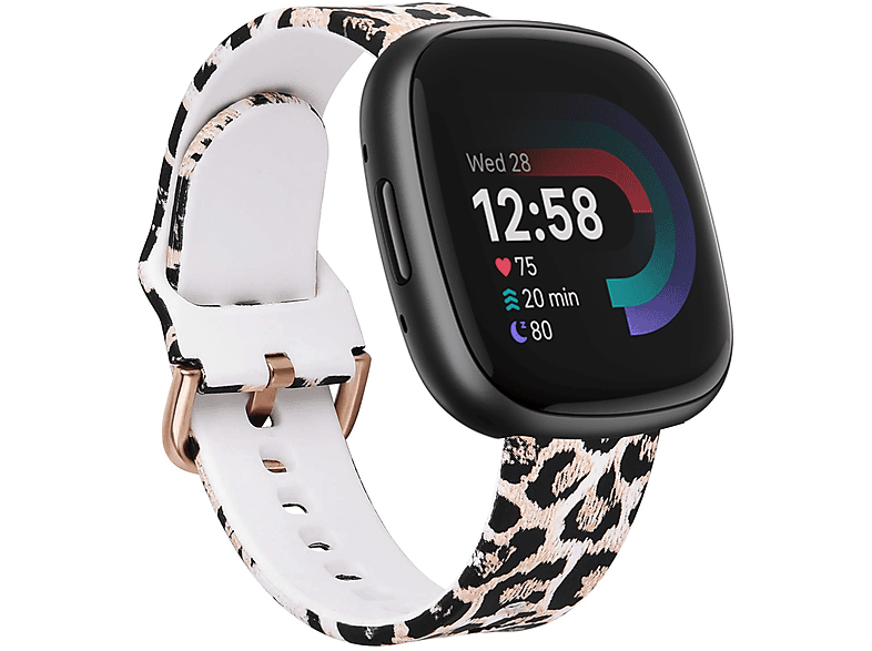 STRAPIT© Armband, Ersatzarmband, Fitbit, Versa 4, Mehrfarbig MediaMarkt