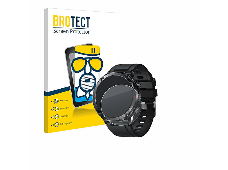 BROTECT Airglass matte Schutzfolie(für Smartwatch LIGE 1.6\
