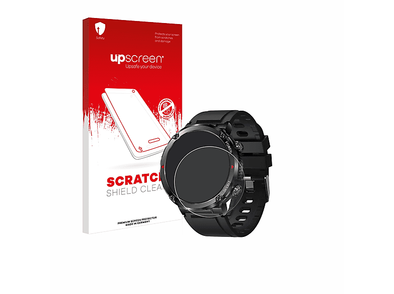 UPSCREEN Kratzschutz klare Schutzfolie(für LIGE Smartwatch 1.6\