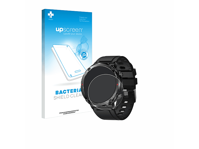 UPSCREEN antibakteriell klare Schutzfolie(für Smartwatch 1.6\