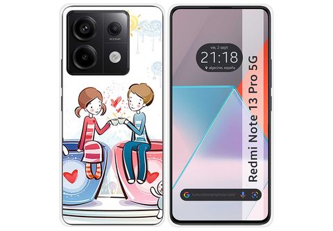 Funda móvil - Xiaomi Redmi Note 13 Pro 5G TUMUNDOSMARTPHONE, Xiaomi, Xiaomi  Redmi Note 13 Pro 5G, Transparente