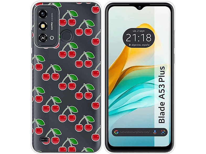 per ZTE Blade A53 PRO Cover, Ultra Sottile Morbido TPU
