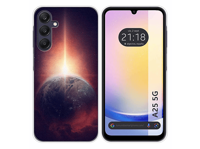 Funda móvil - TUMUNDOSMARTPHONE Samsung Galaxy A25 5G, Compatible con ...