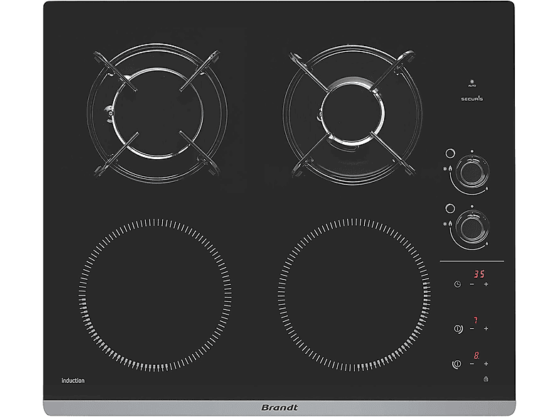 Placa de inducción - BRANDT BRA3660767954243