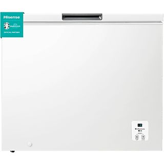 Congelador horizontal - HISENSE FT321D4AWLE, 248 l, 88 cm, Blanco