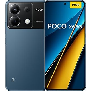 Móvil - POCO X6, Azul, 512 GB, 12 GB RAM, 6,67 ", AMOLED 1.5K, Snapdragon® 7s Gen 25000 mAh, 5000 mAh, Android