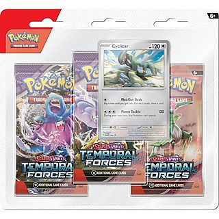Juego - MAGICBOX Pokemon Scarlet & Violet Temporal Forces 3 Booster Blister: Cyclizar