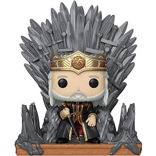 Figura Funko Pop! - FUNKO House of The Dragon: King Viserys Targaryen On Throne Deluxe: