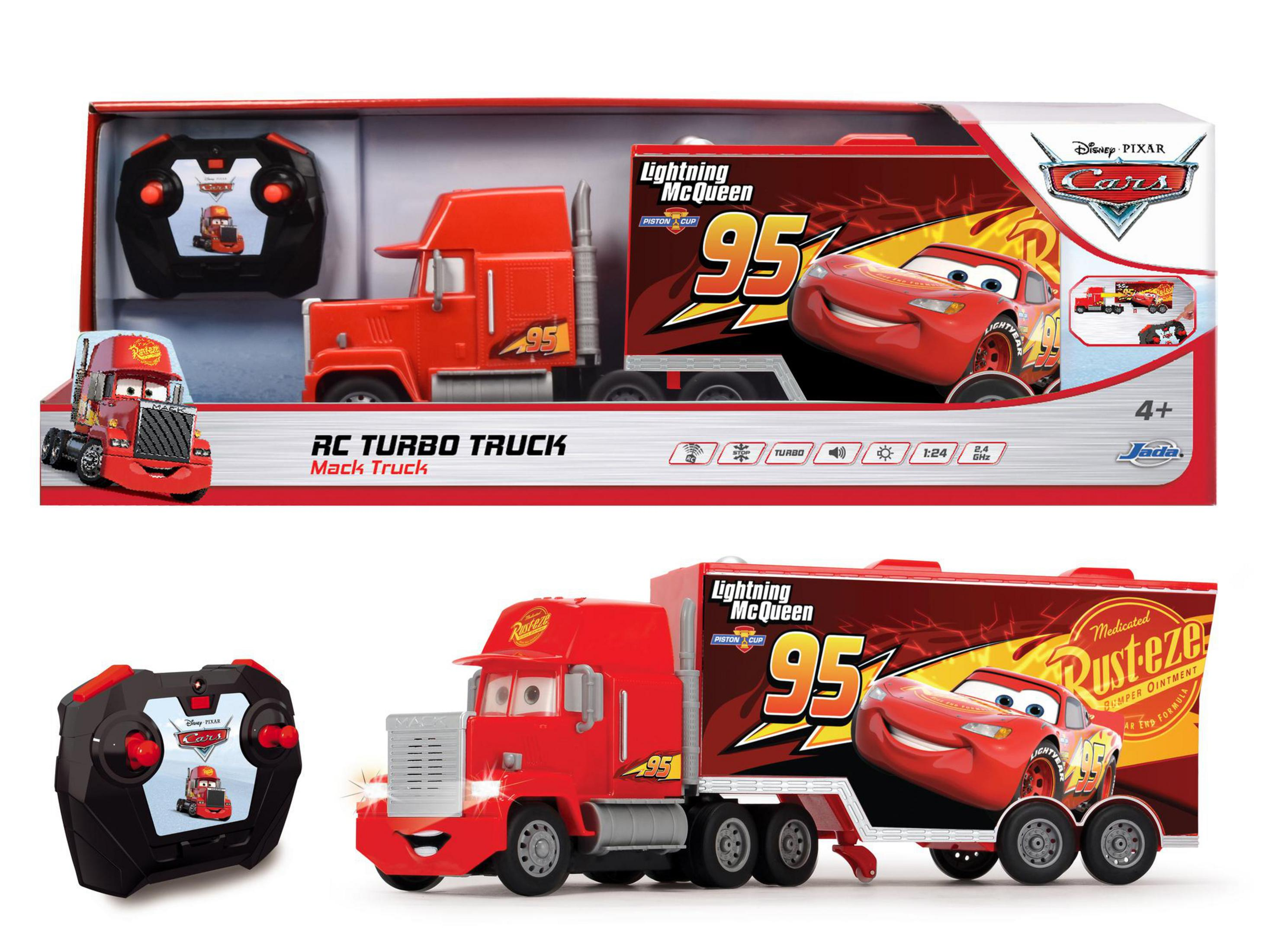 CARS 203089039 TOYS Mehrfarbig TRUCK DICKIE R/C MACK TURBO RC Spielzeugauto,