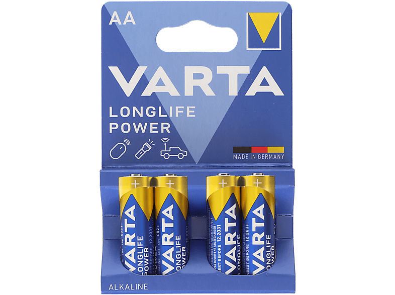 VARTA Longlife Power (ehem. High Energy) 4906 Mignon AA Alkali-Mangan ...