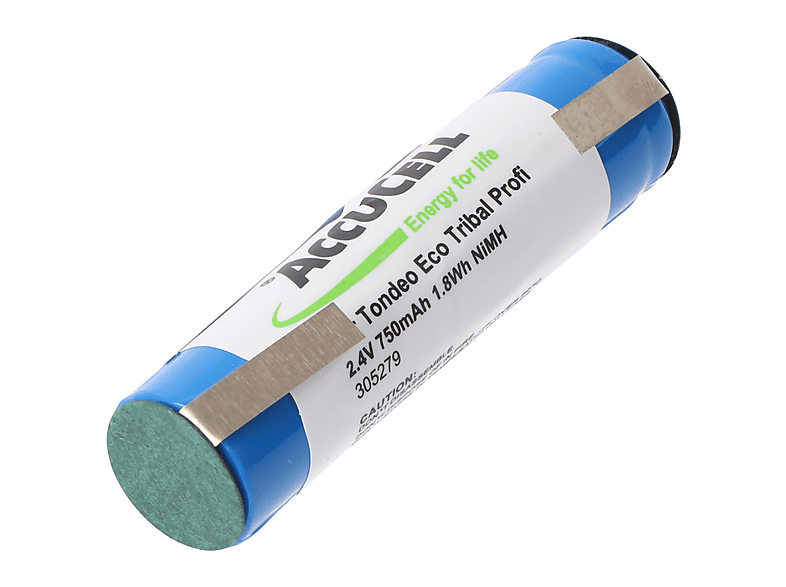 Nimo Akkupack – 2,4 V, 700 MAh, Ni-MH, Maße 21x45x10,5 Mm, 100% Recycelbar