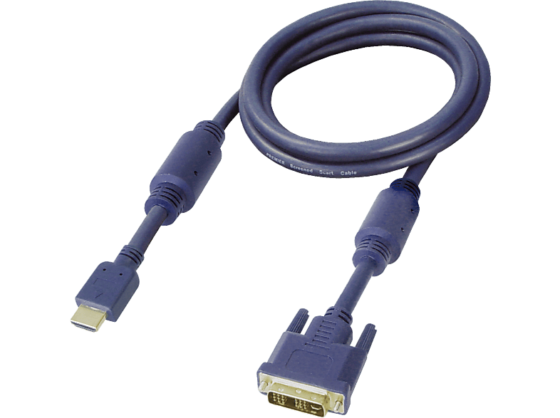 MAXTRACK BBC197-1L 1m langes HDMI auf DVI Adapter Kabel | MediaMarkt