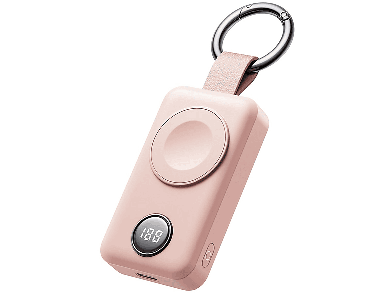 JOYROOM JR-WQW01 2000 mAh 3 W für Apple Watch Powerbank 2000mAh Rosa