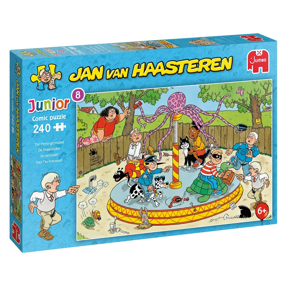 Haasteren Puzzle Puzzle - Jan 240 JUMBO Junior De Draaimolen van Teile
