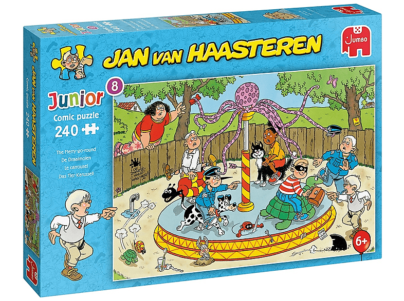 JUMBO Junior Puzzle Jan - Puzzle Teile Draaimolen 240 De Haasteren van