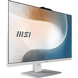 All in One PC - MSI AM272P 12M-013EU, 27 " Full-HD, i7-1260P, 16 GB RAM, 16 GB SSD SSD, Iris® Xe, Blanco