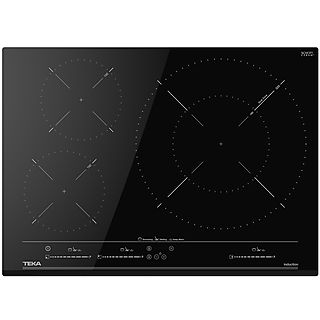 Placa de inducción - TEKA 112510028, 3 zona(s) zonas, 600 mm, Negro