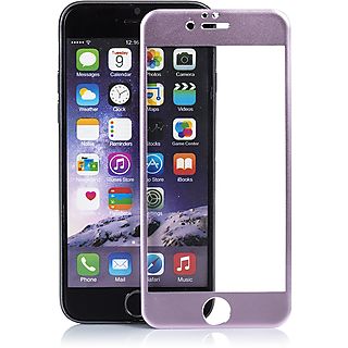 Protector pantalla móvil  - Full cover cristal frontal Iphone 6 / 6S DAM ELECTRONICS, Apple, 6/6S, Cristal Templado