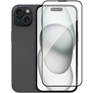 Protector pantalla móvil  - De cristal templado para iPhone 15 DAM ELECTRONICS, Apple, iPhone 15, Cristal Templado