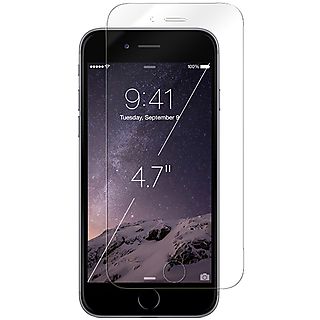 Protector pantalla móvil  - De cristal templado 2.5D para iPhone 6/6S DAM ELECTRONICS, Apple, 6/6S, Cristal Templado