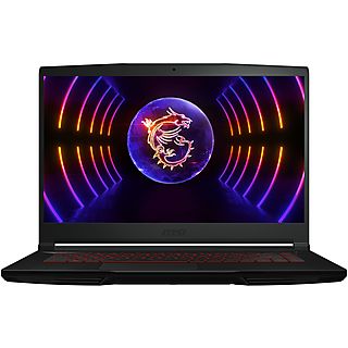 Portátil Gaming - MSI Thin GF63 12UC-875XES, 15,6 " UHD 4K, Intel Core, 16 GB RAM, 1 TB SSD, UHD Graphics, FreeDOS (Sin sistema operativo)