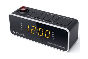 Radio despertador digital con alarma negro Snooze - HÆGER