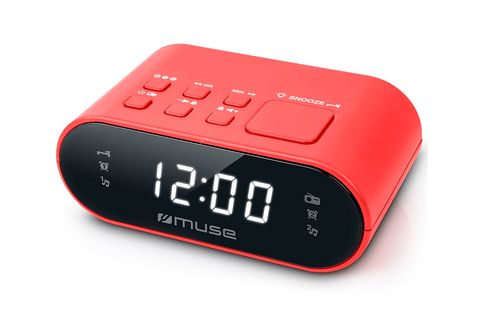 Radiodespertadores - Muse M-10 Rojo / Radio despertador MUSE, Rojo