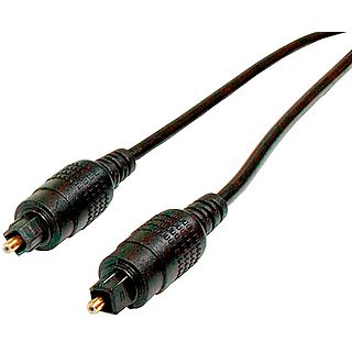 Cables y Adaptadores de Audio y Video - DCU DCU 307515 Negro / Cable Óptico (M) a Óptico (M) 1.5m