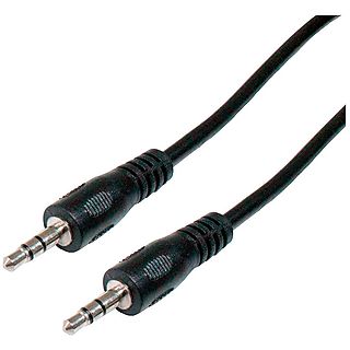 Cables y Adaptadores de Audio y Video - DCU DCU 307130 Negro / Cable Jack 3.5 (H) a Jack 3.5 (H) 3m
