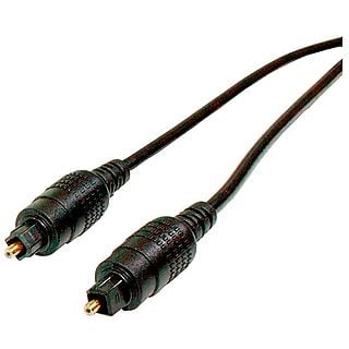 Cables y Adaptadores de Audio y Video - DCU DCU 307530 Negro / Cable Óptico (M) a Óptico (M) 3m