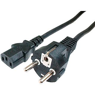 Cables y Adaptadores de Corriente - DCU DCU 391003 Negro / Cable Schuko (M) a Tripolar (H) 1.5m