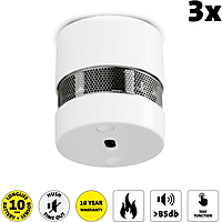 MediaMarkt ALECTO SA-201 TRIPLE - 3-pack Rookmelder aanbieding