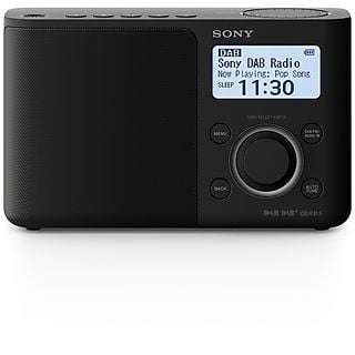 Radio portátil  - Sony XDR-S61D Negro / Radio despertador portátil SONY, Negro