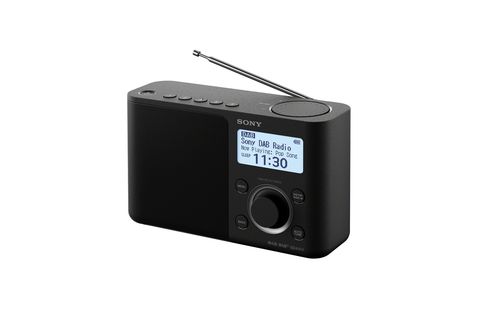 Radio portátil - Sony XDR-S61D Negro / Radio despertador portátil SONY,  Negro