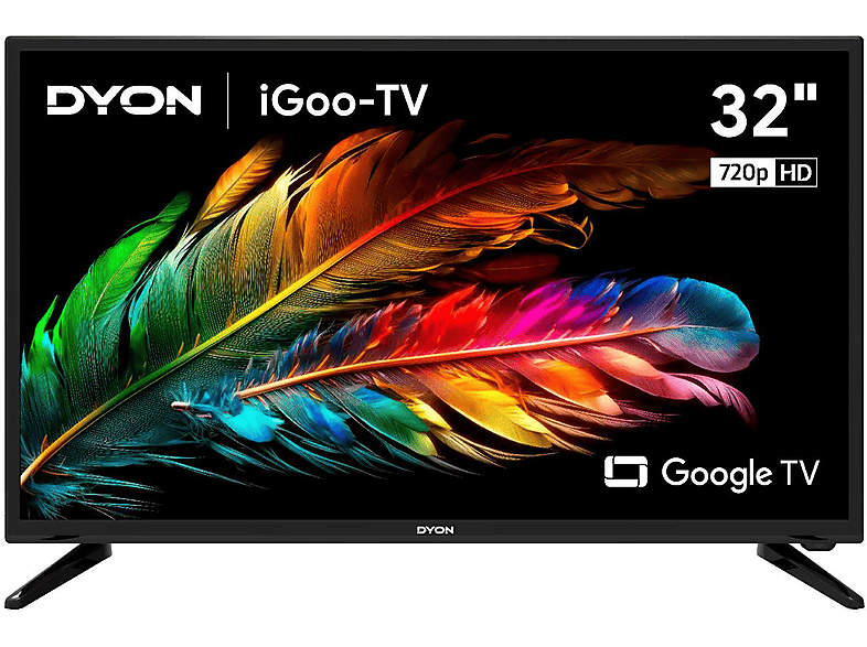 DYON iGoo-TV 32H LED TV (Flat, 32 Zoll / 81,28 cm, HD, SMART TV, Google ...