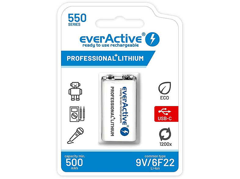 5 X EverActive CR1220 Mini Lithium Battery - Online Store Baltrade
