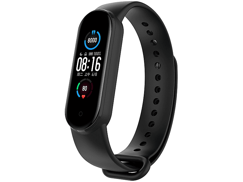 STRAP IT Mi Band 6 Ersatzarmband Xiaomi Mi Band 6 Schwarz MediaMarkt