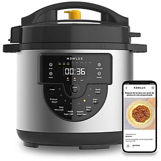 Olla programable - NEWLUX Chef Pot V170 Negra, Negro